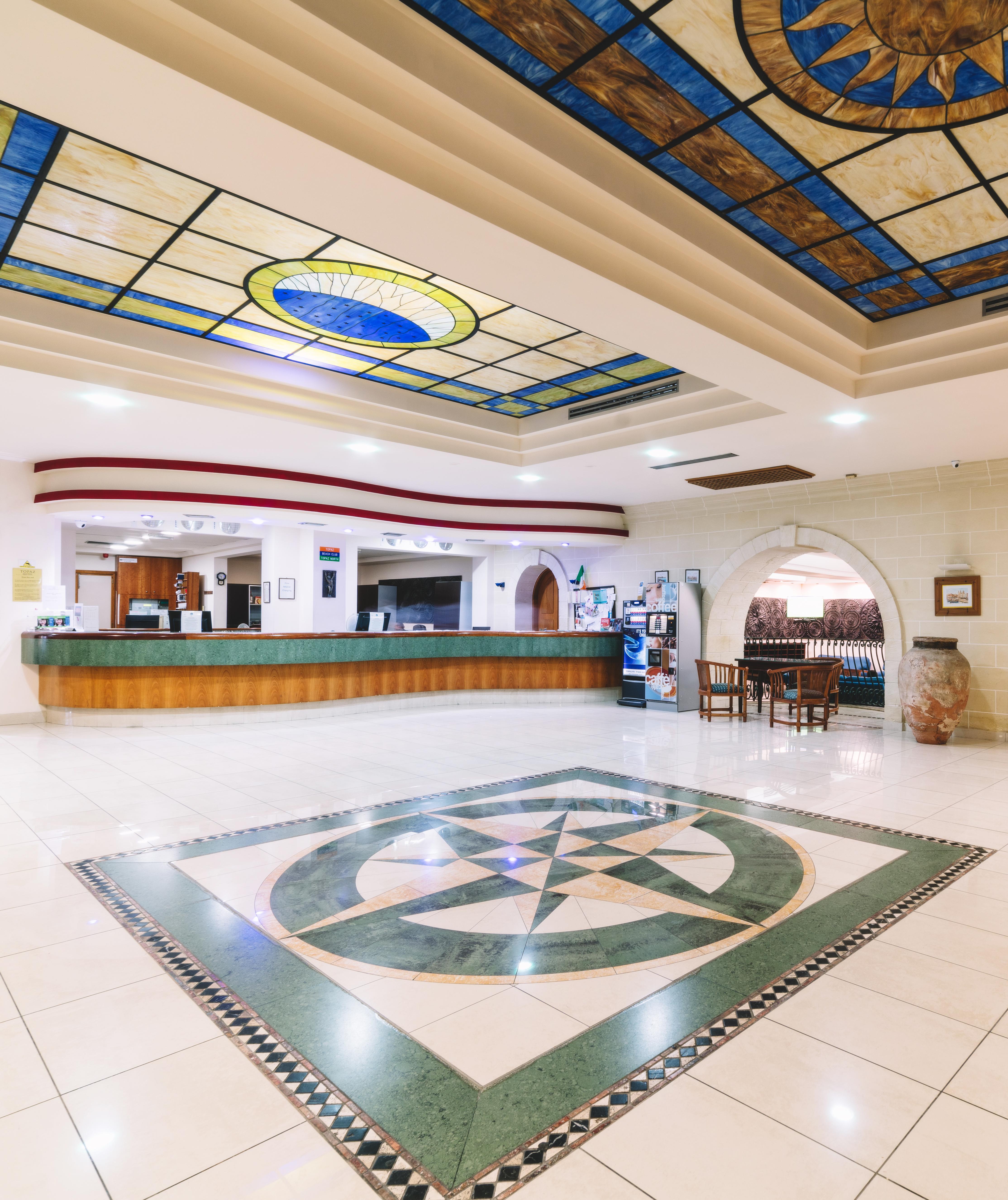 Topaz Hotel San Pawl il-Baħar Interiør bilde