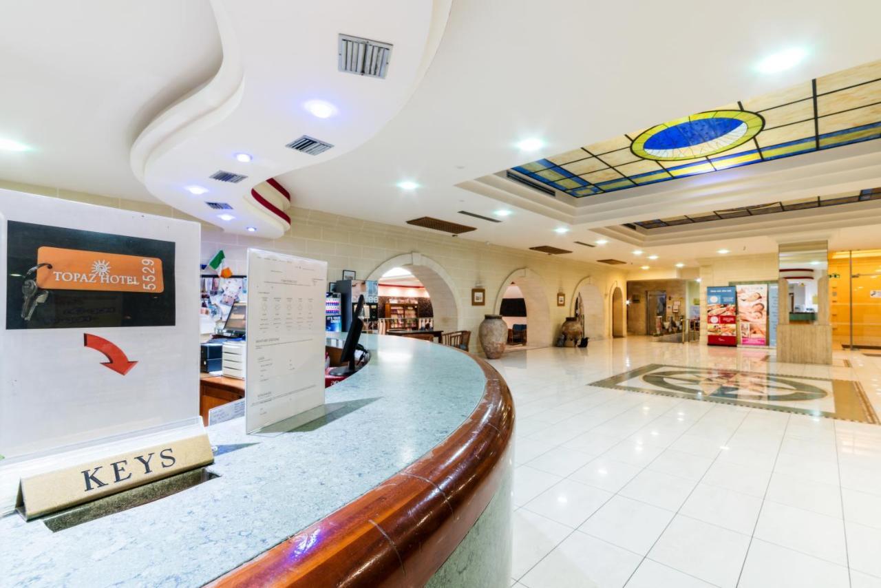 Topaz Hotel San Pawl il-Baħar Interiør bilde